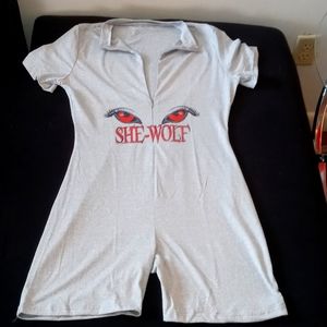 Women one-piece jumpsuit size large